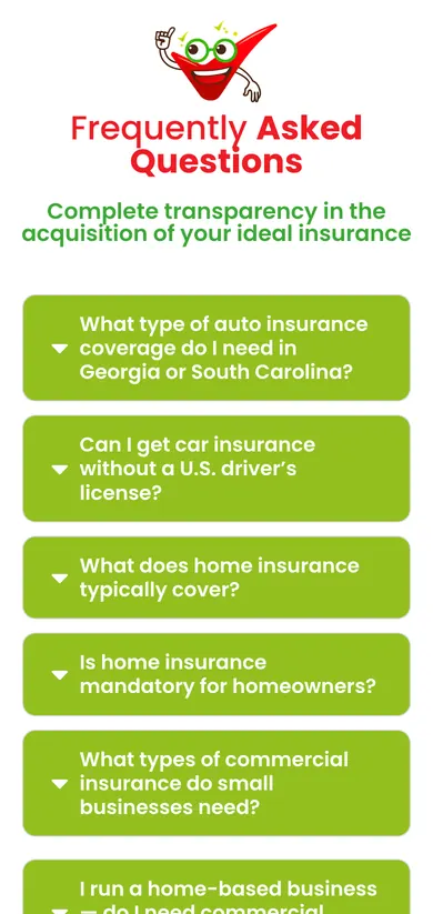 Preguntas frecuentes del sitio de Calidad Insurance en celular